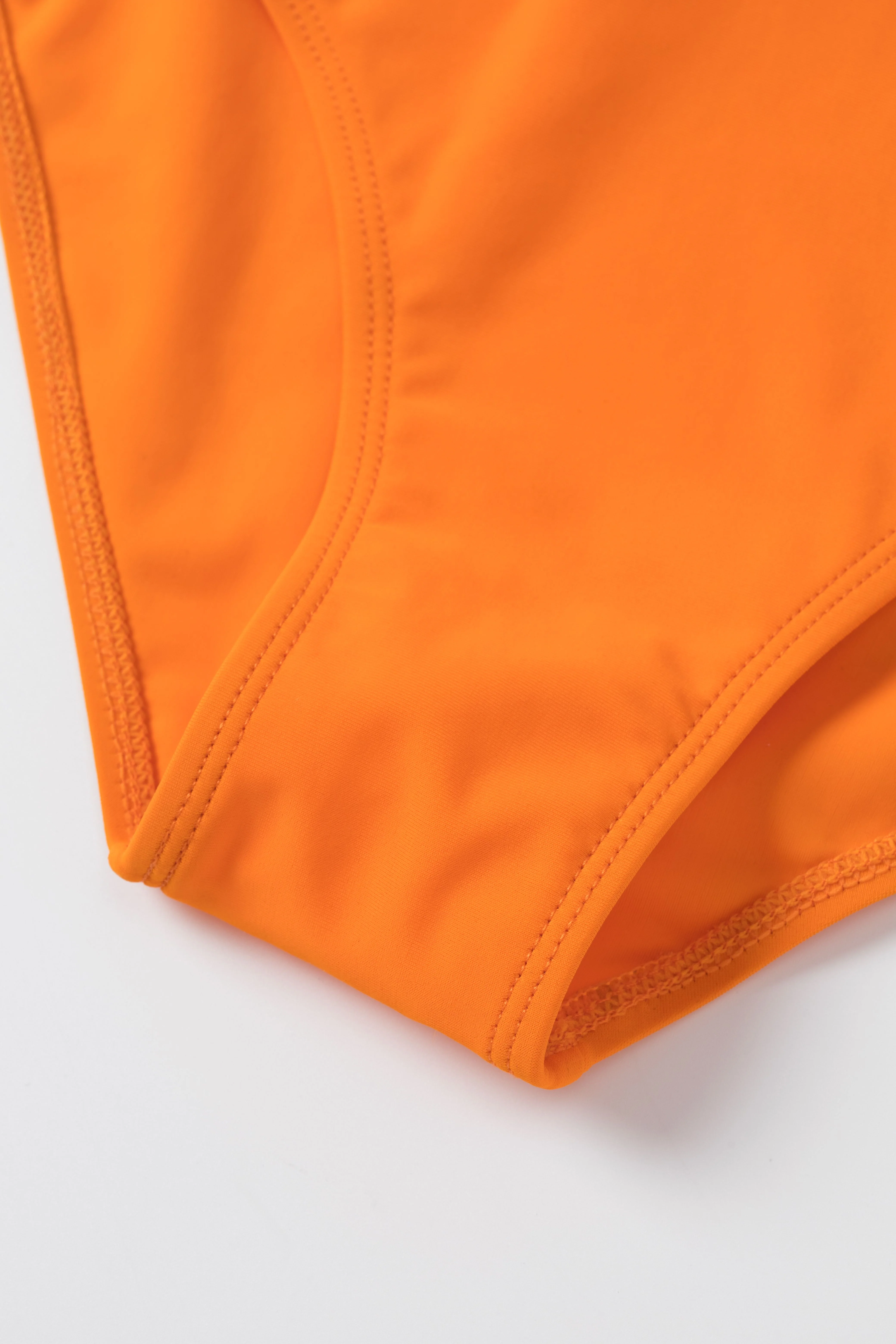 1950s Bow Tie Floral Cross Straps Swimsuit - Image 12