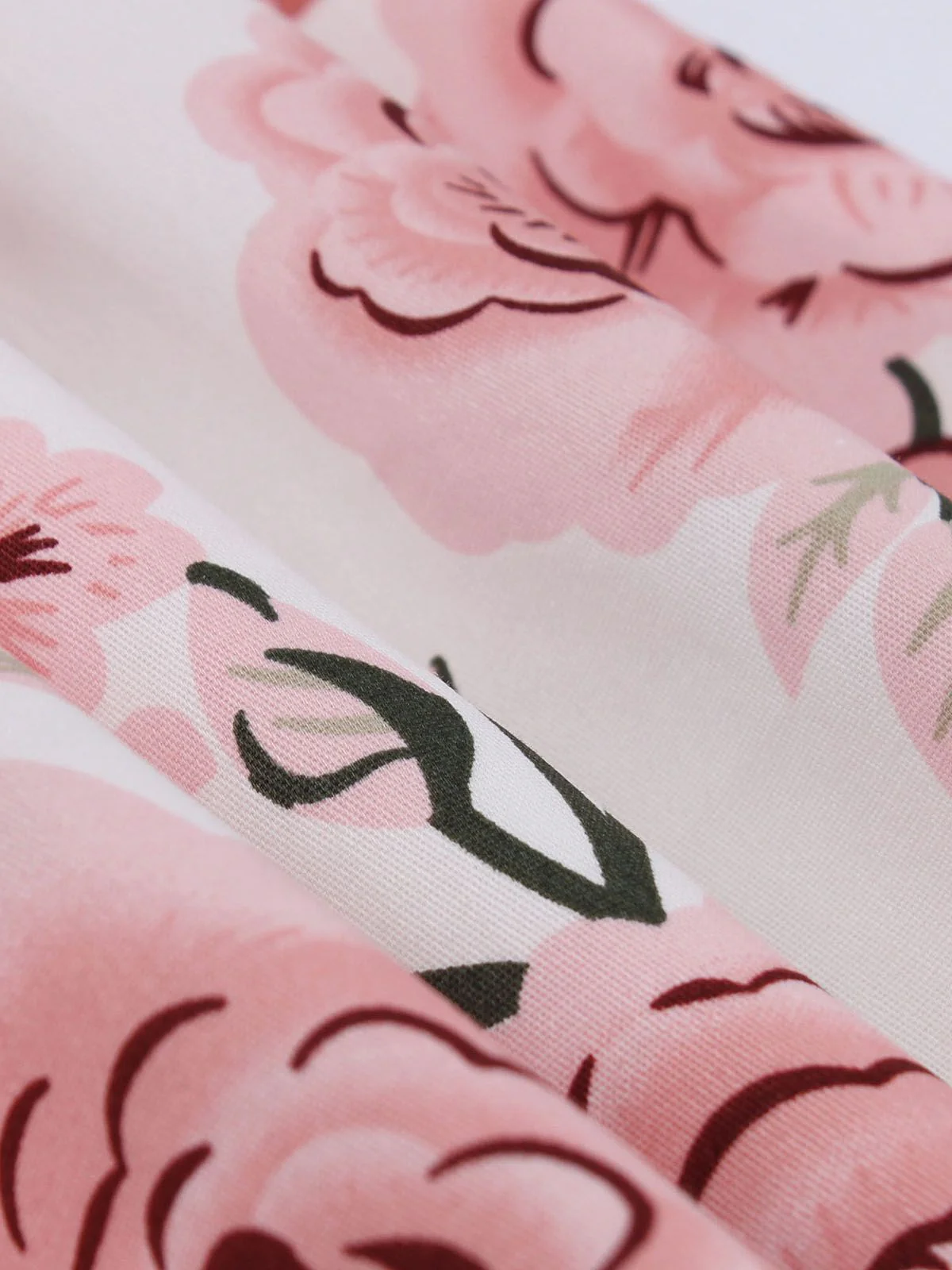 1950s Floral Patchwork Swing Dress - Image 11