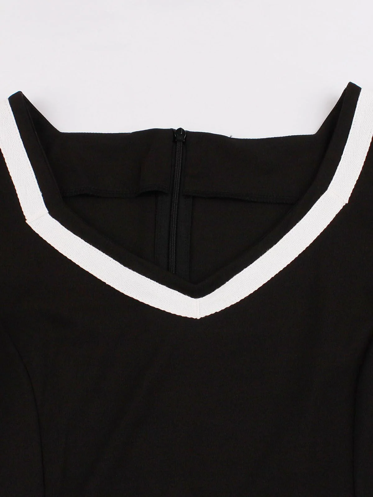 1950s Floral Patchwork Swing Dress - Image 3