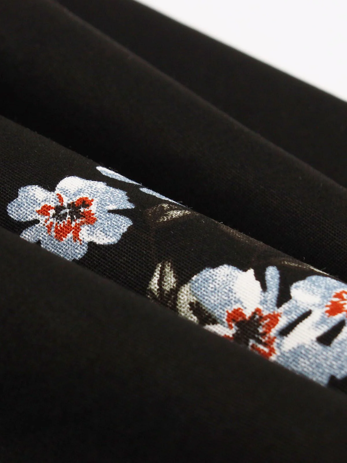 1950s Floral Patchwork Swing Dress - Image 11