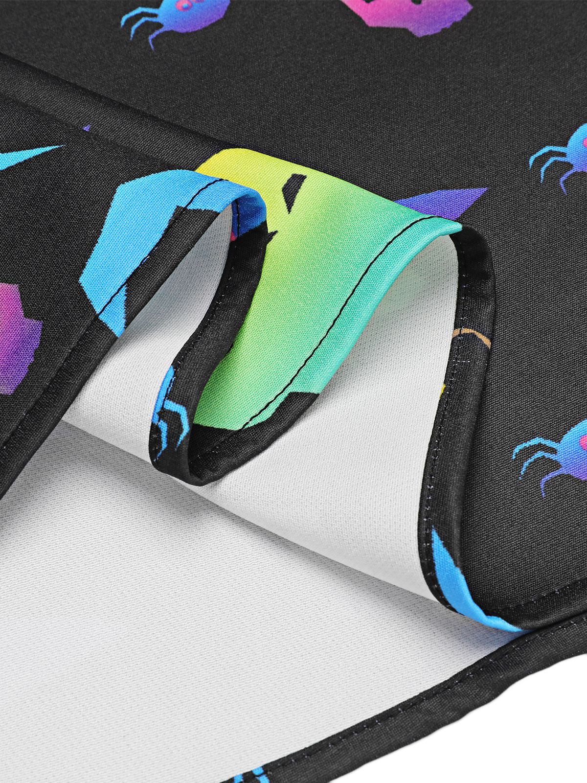 1950s Halloween Colorful Print Strap Dress - Image 6