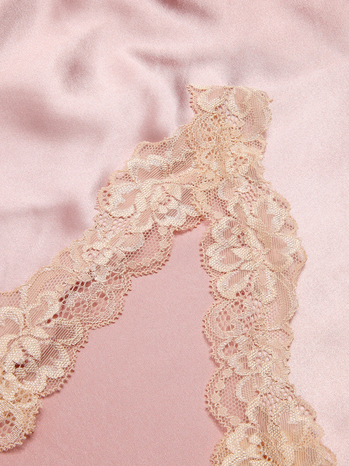 1950s Lace Patchwork Suspender Sleepwear - Image 17