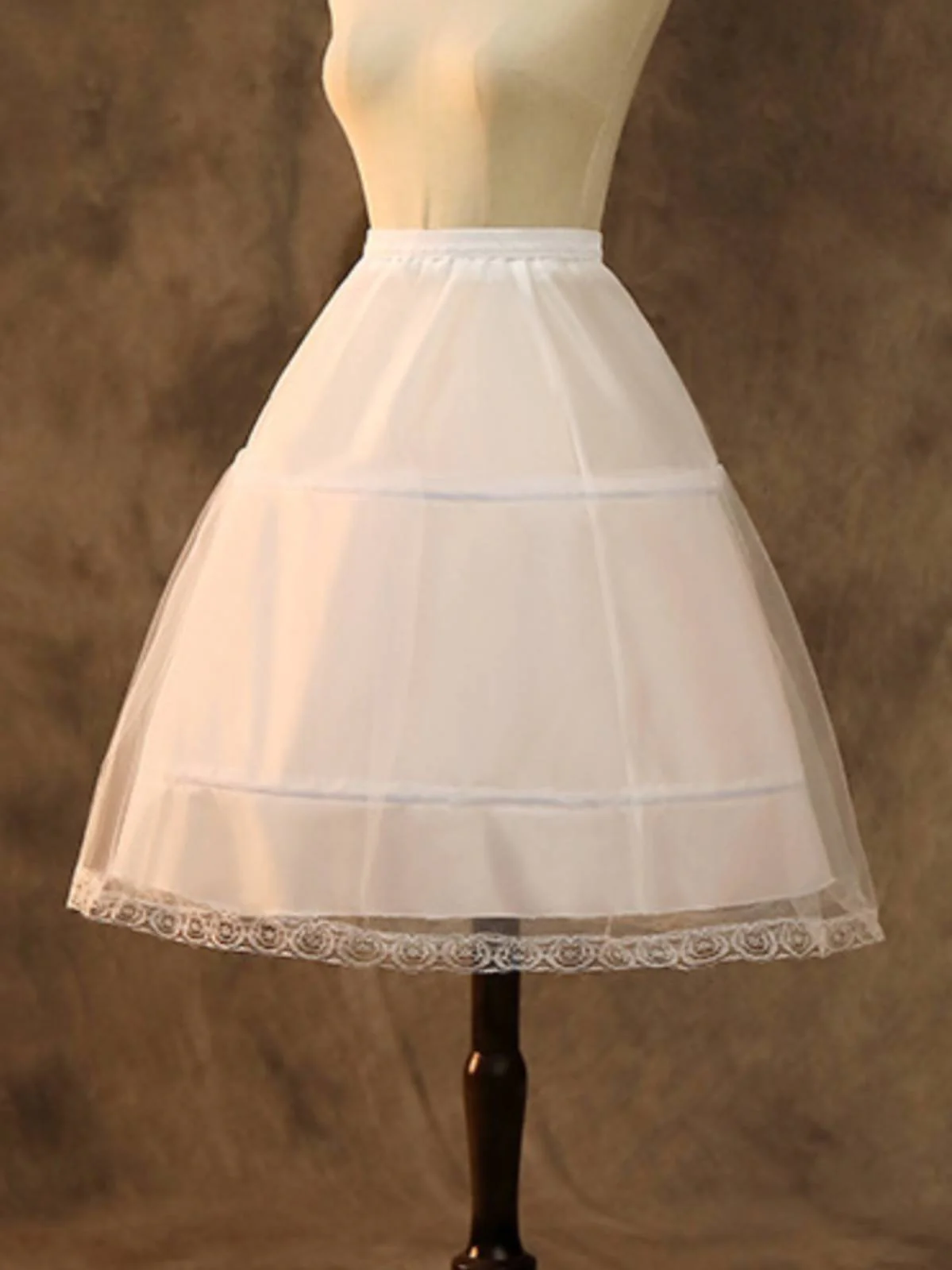 1950s Lace Patchwork  Underskirt Petticoat - Image 3