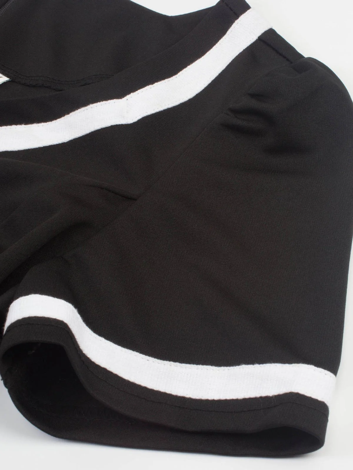 1950s Polka Dot Belted Patchwork Dress - Image 4