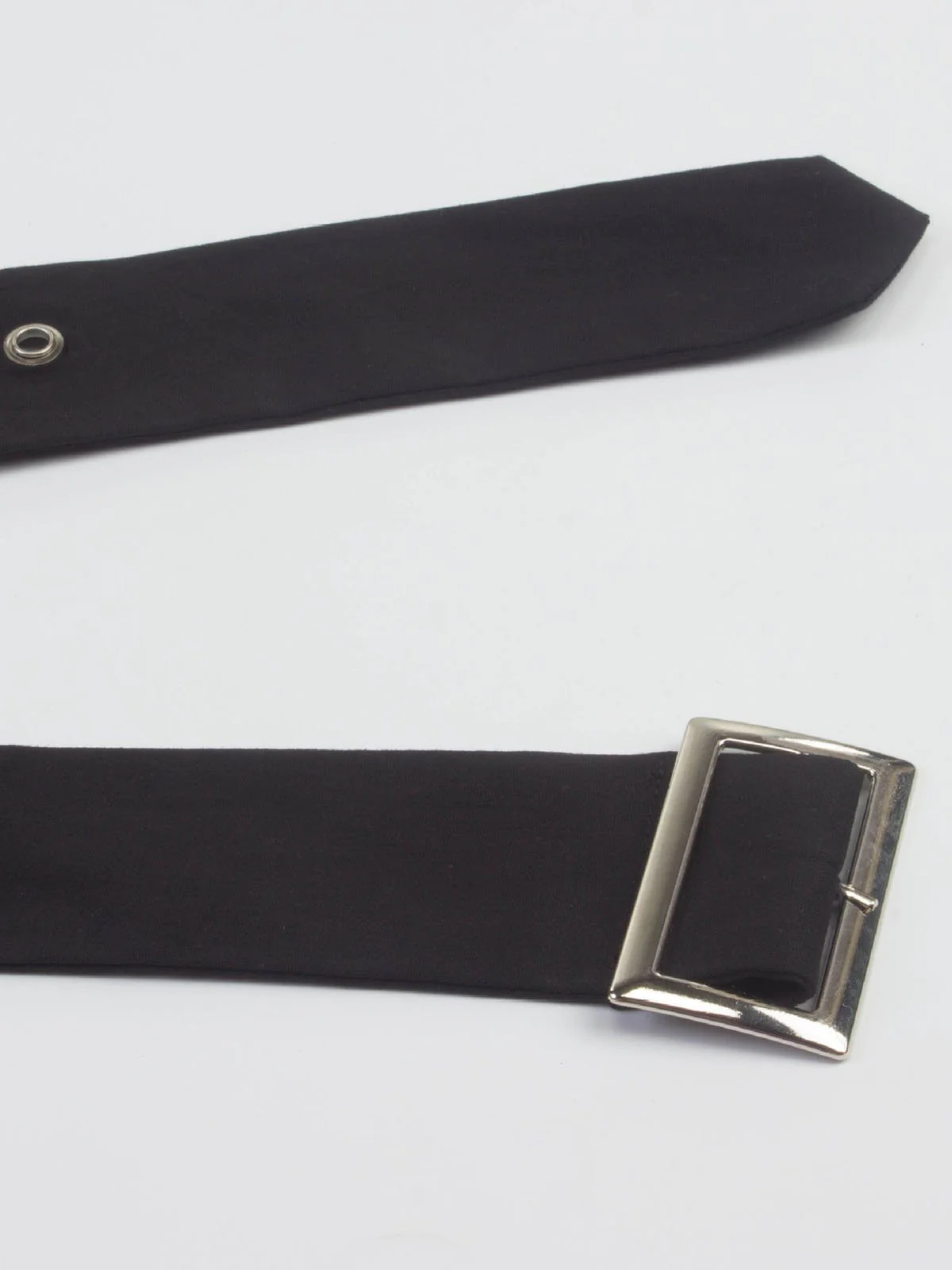 1950s Polka Dot Belted Patchwork Dress - Image 5