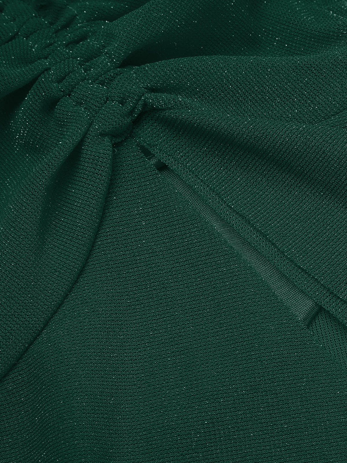 1930s Ruffle Lace-up Fishtail Dress - Image 4