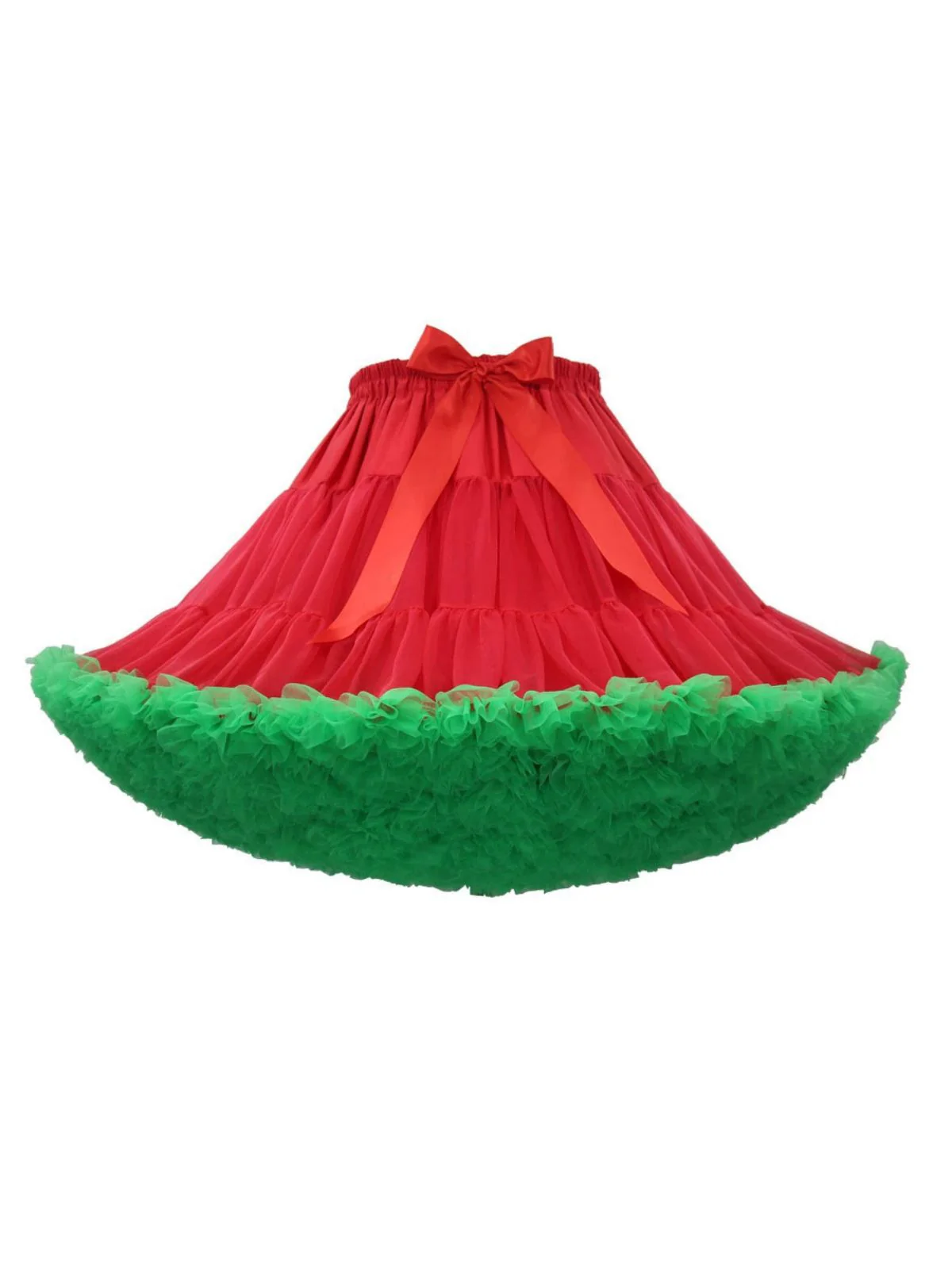 1950s Solid Halloween Mesh Underskirt Petticoat - Image 5