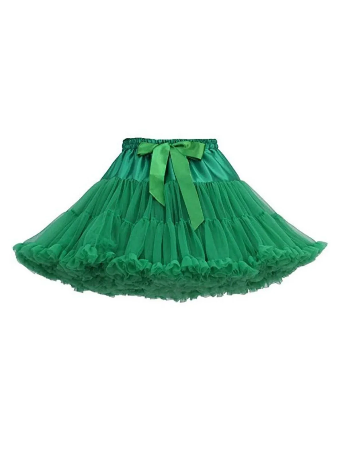 1950s Solid Halloween Mesh Underskirt Petticoat - Image 6