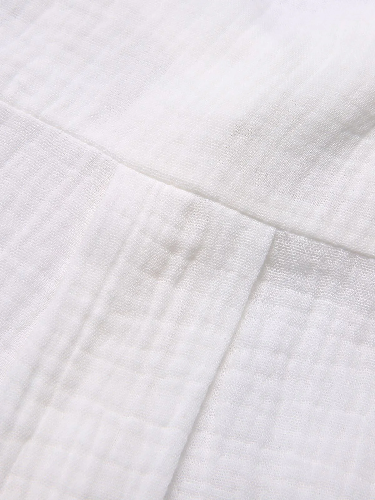 1950s Solid Lapel Button-Down Blouse - Image 5