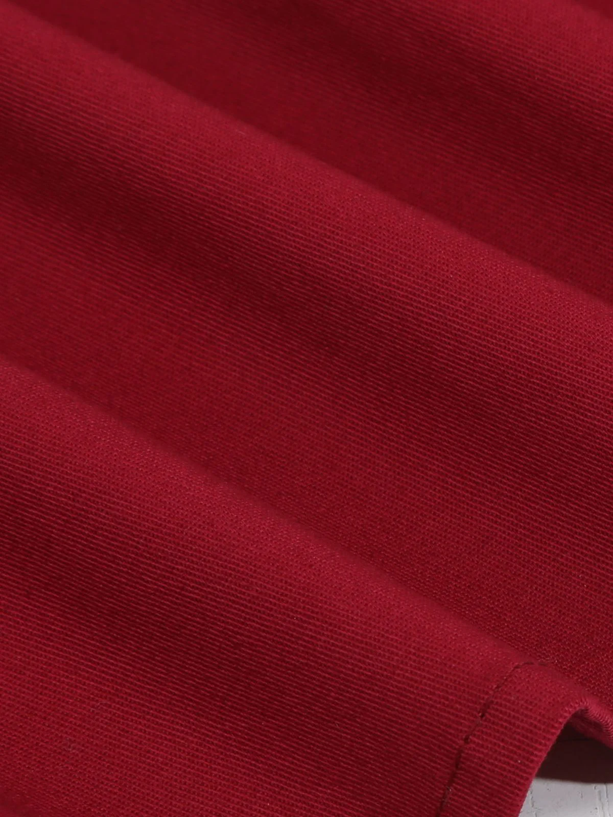 1950s Solid Sweetheart Fold Swing Dress - Image 12