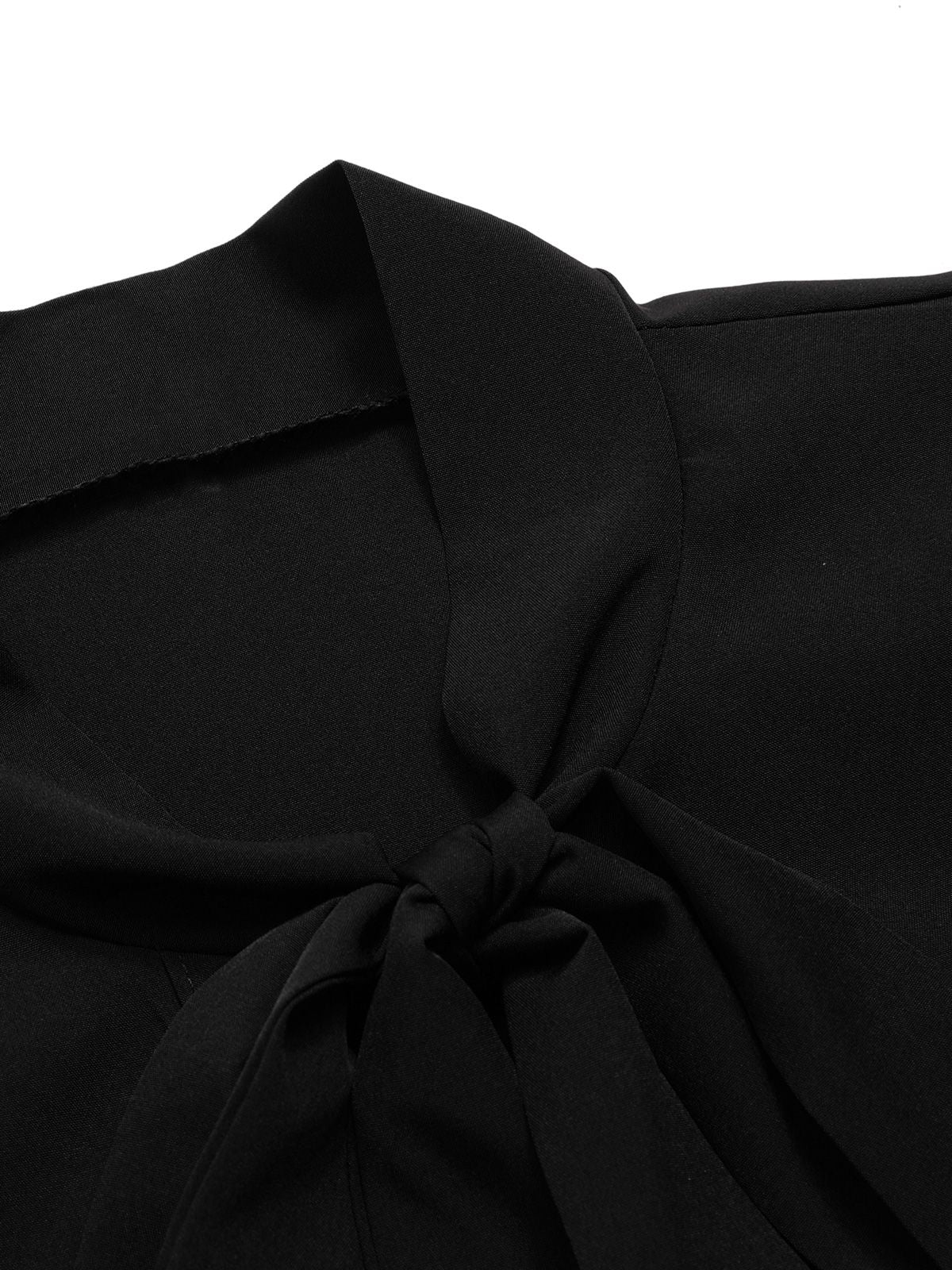 1950s Tie Neck Cap Sleeve Tops - Image 7