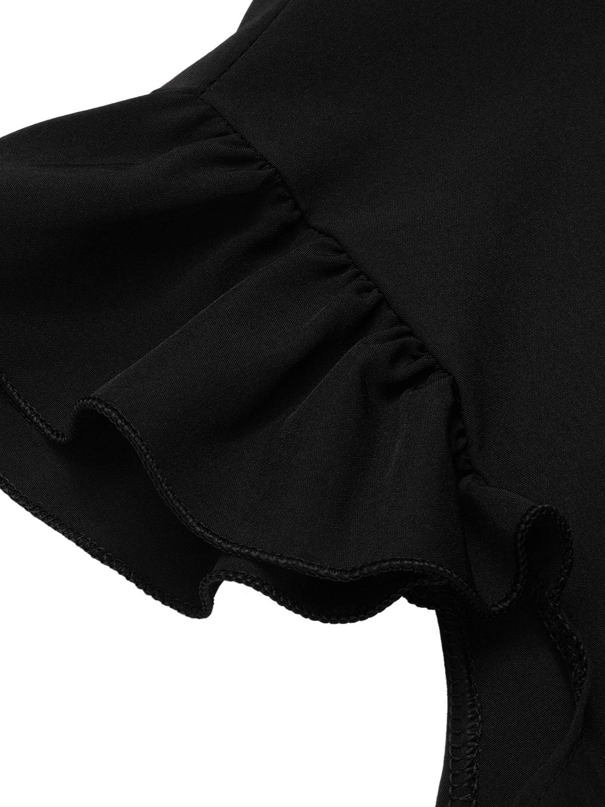 1950s Tie Neck Cap Sleeve Tops - Image 8