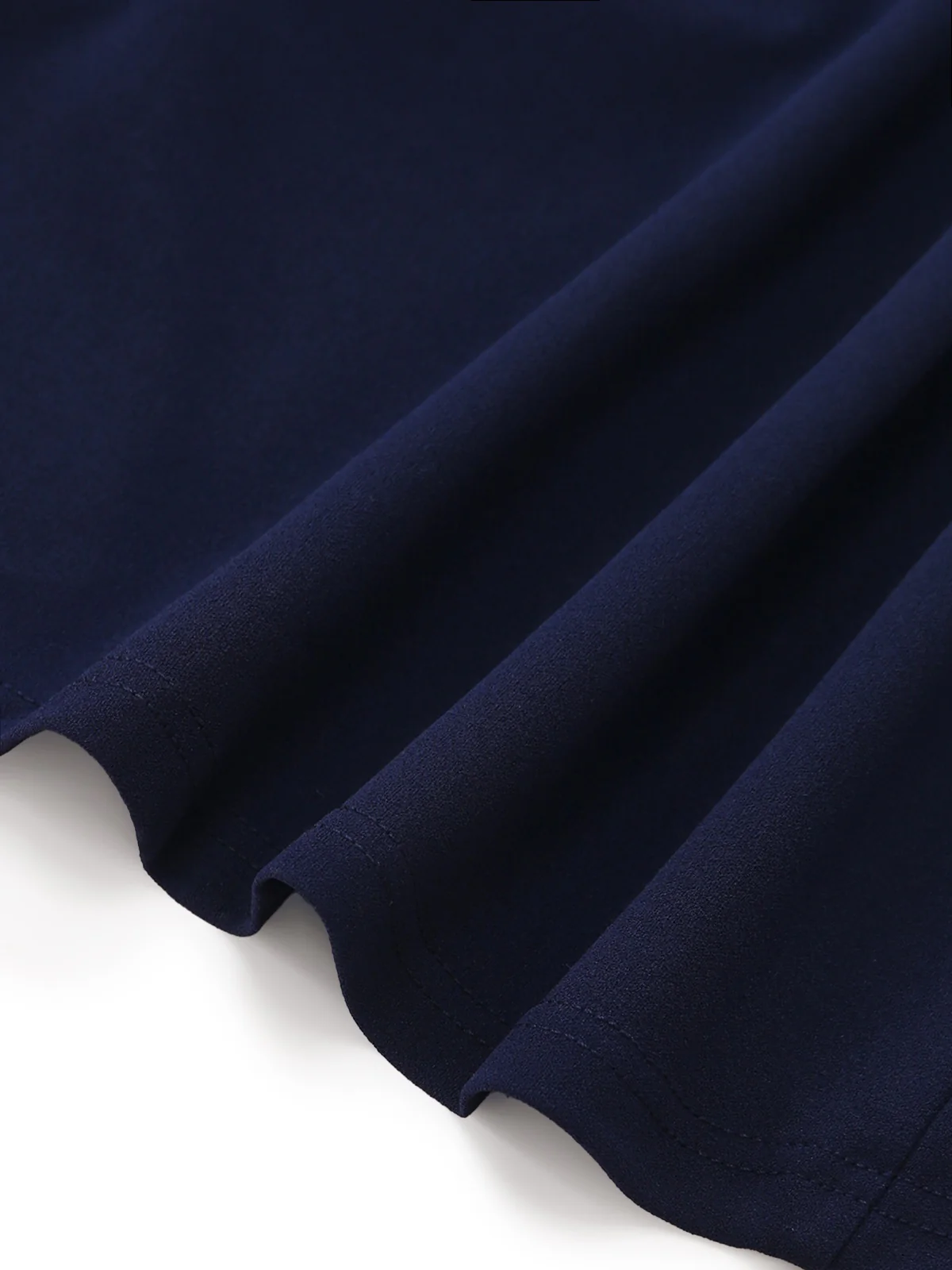 1960s Wrinkle One-Shoulder Surplice Knit Pencil Dress - Image 13