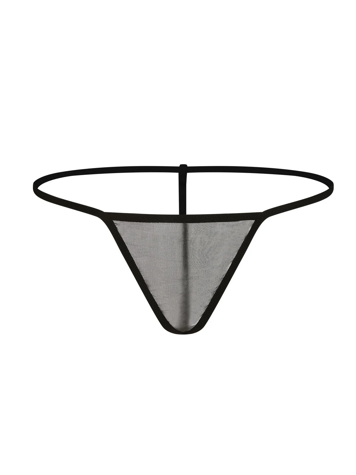 1970s Spaghetti Strap Lace Sheer Sleepwear - Image 6