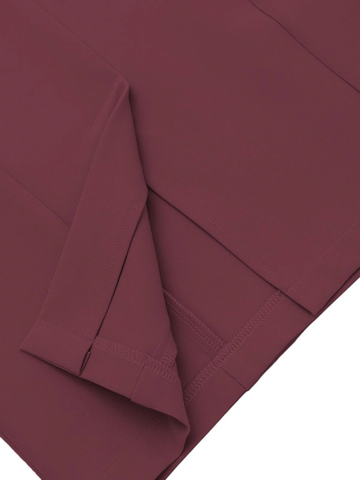 2PCS 1960s Button Work Pencil Dress - Image 11