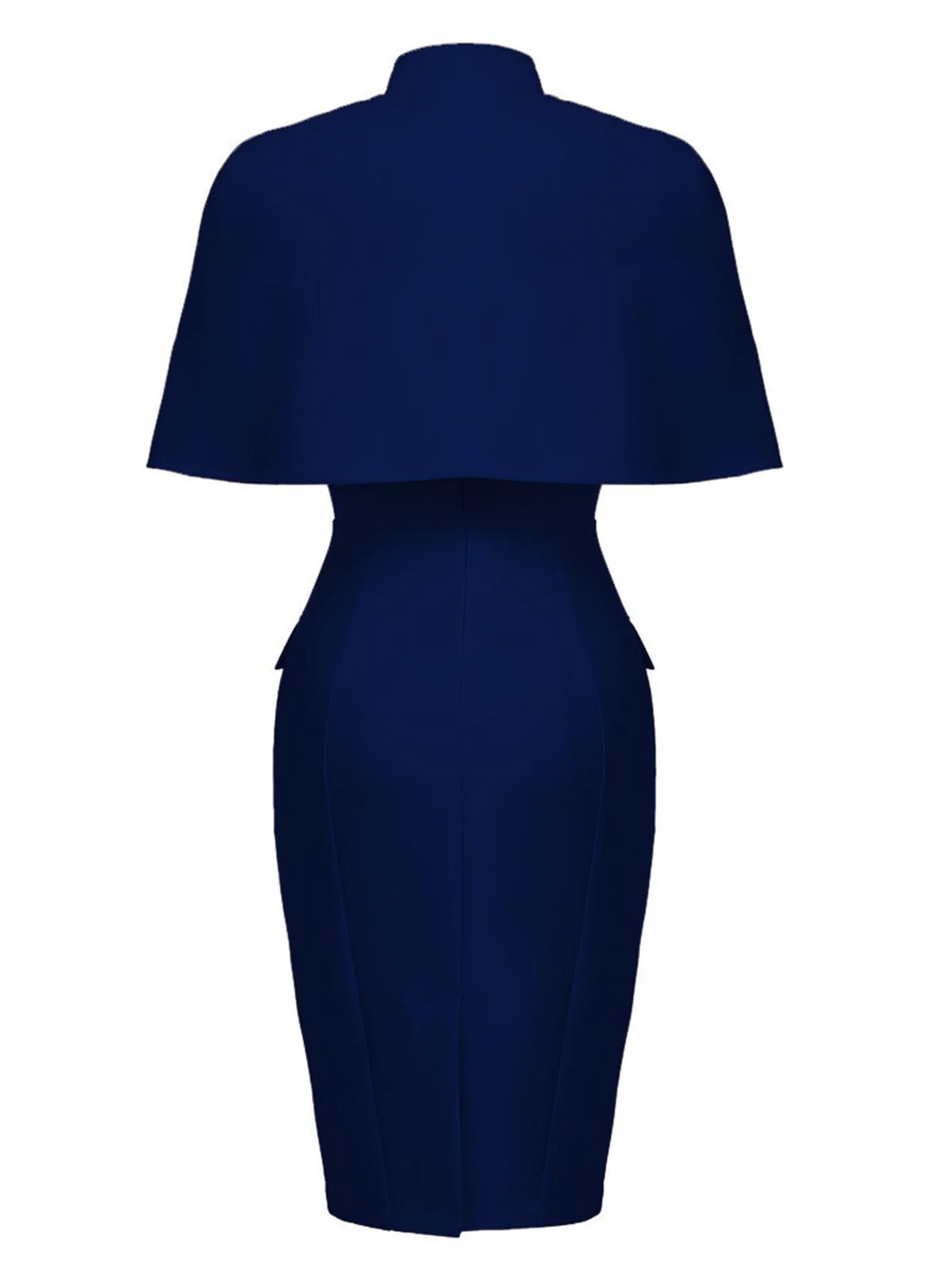 2PCS 1960s Button Work Pencil Dress - Image 14