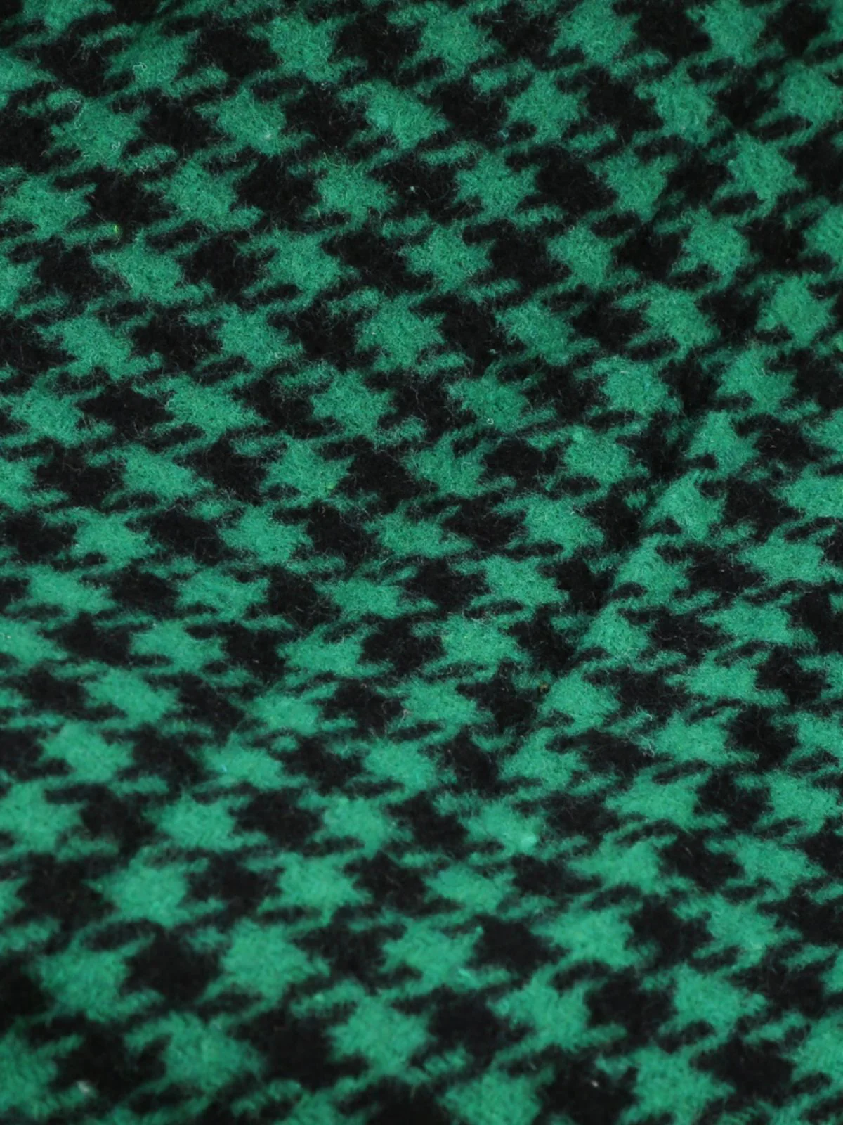 Black 1940s Retro Plaid Button Fitted Blazer - Image 8