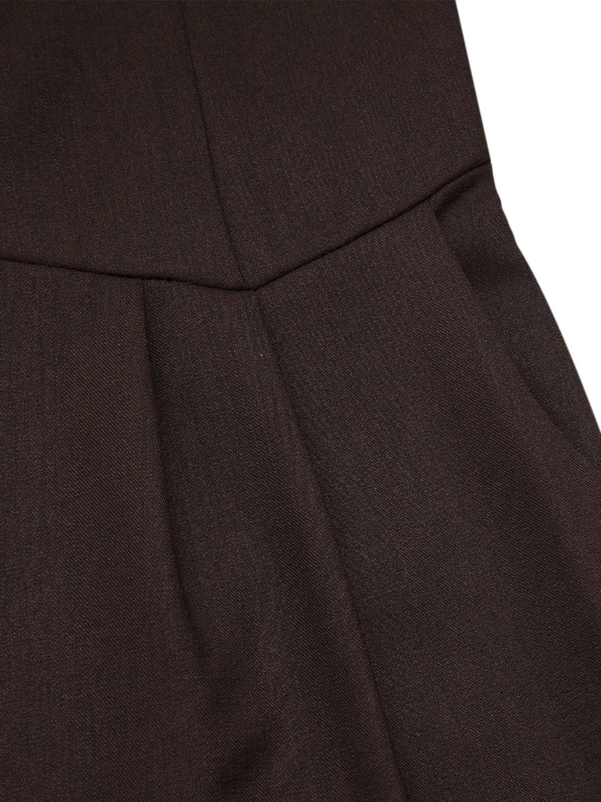 Dark Blue 1950s Button Suspender Pants - Image 9