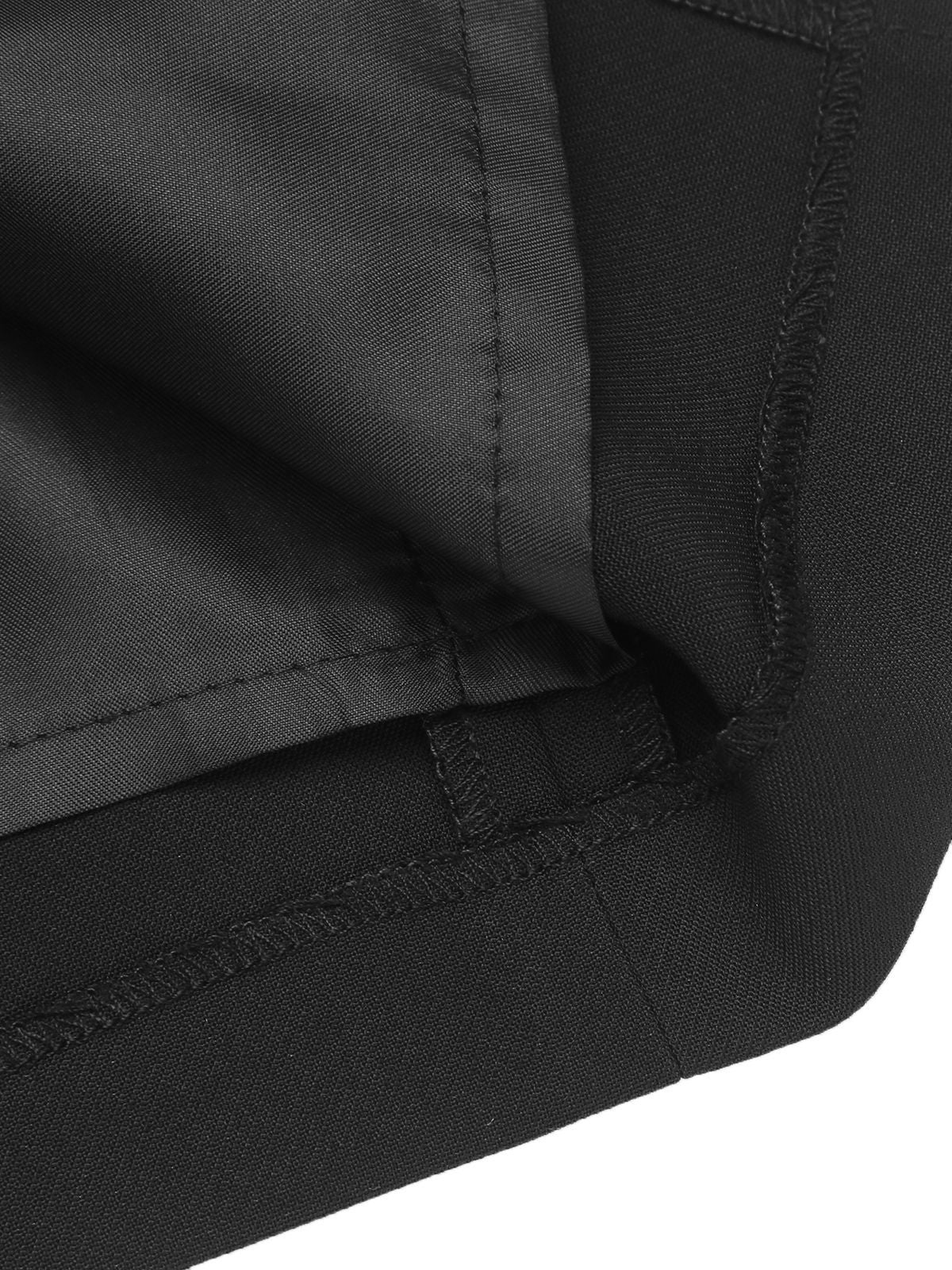 Black 1960s Butterfly Backless Pencil Dress - Image 10