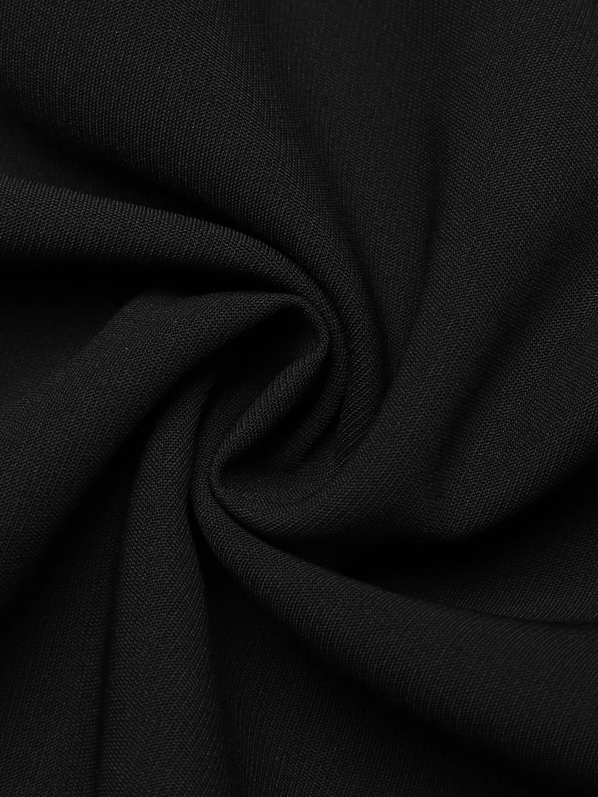 Black 1960s Butterfly Backless Pencil Dress - Image 13