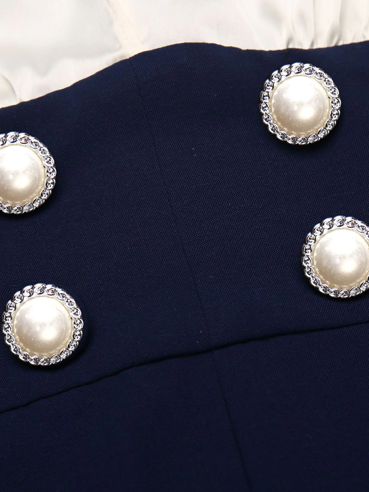 Blue 1930s Halter Patchwork Jumpsuit - Image 6