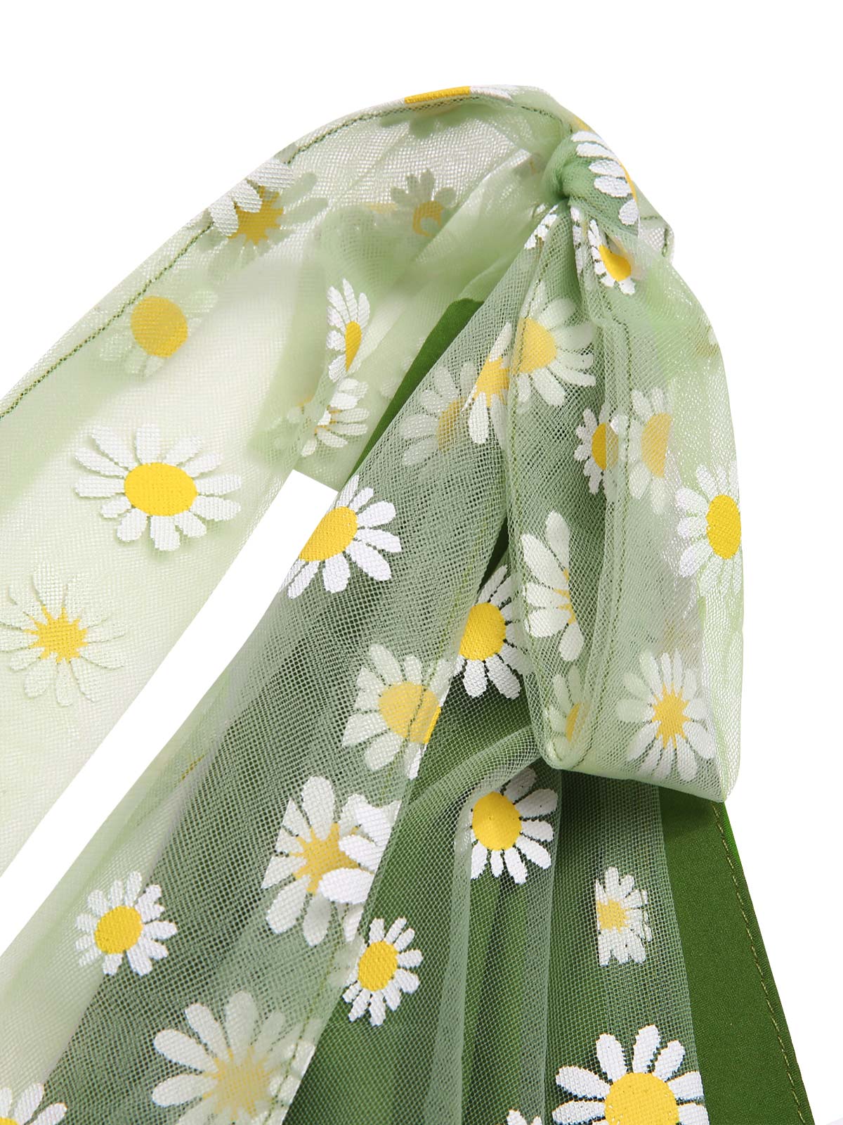 [Pre-Sale] Pink 1950s Strawberry Mesh Swing Dress - Image 21