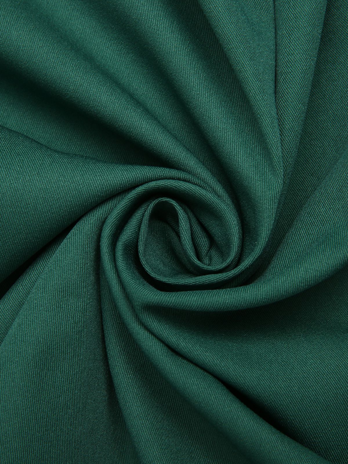 Green 1950s Solid Pleated Skirts - Image 8