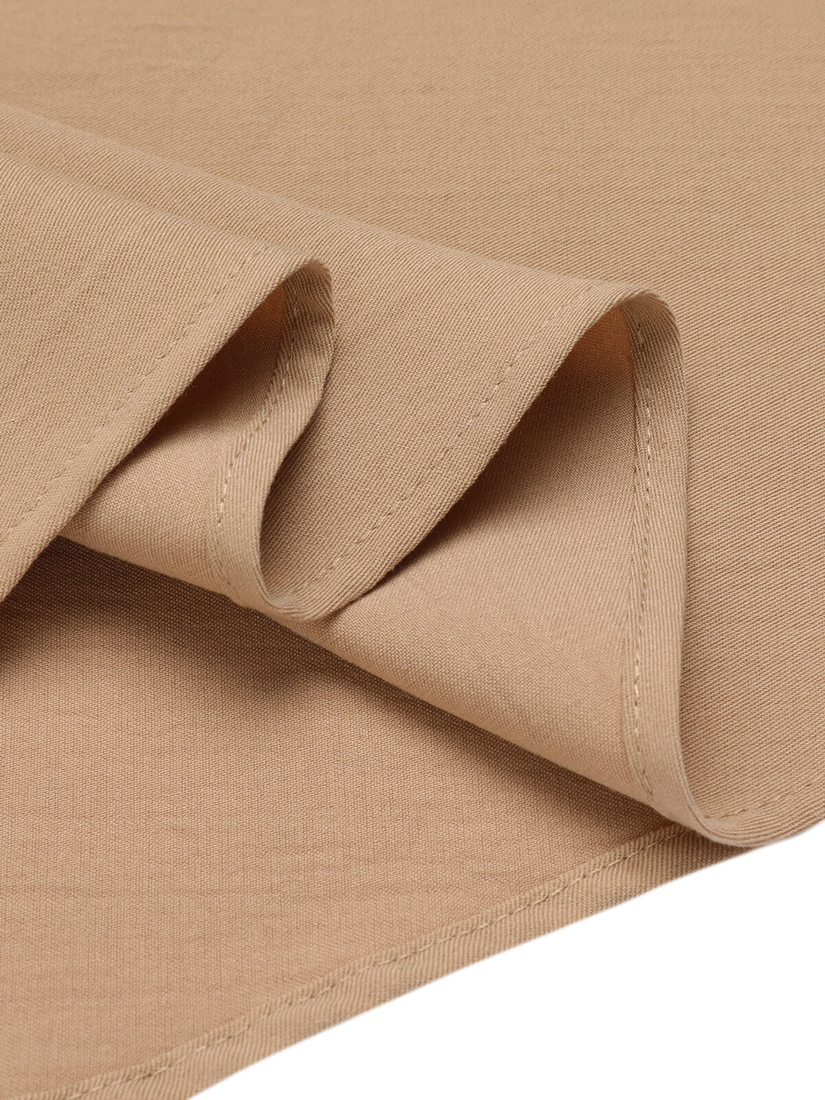 Khaki 1950s Big Pockets Button Skirt - Image 7