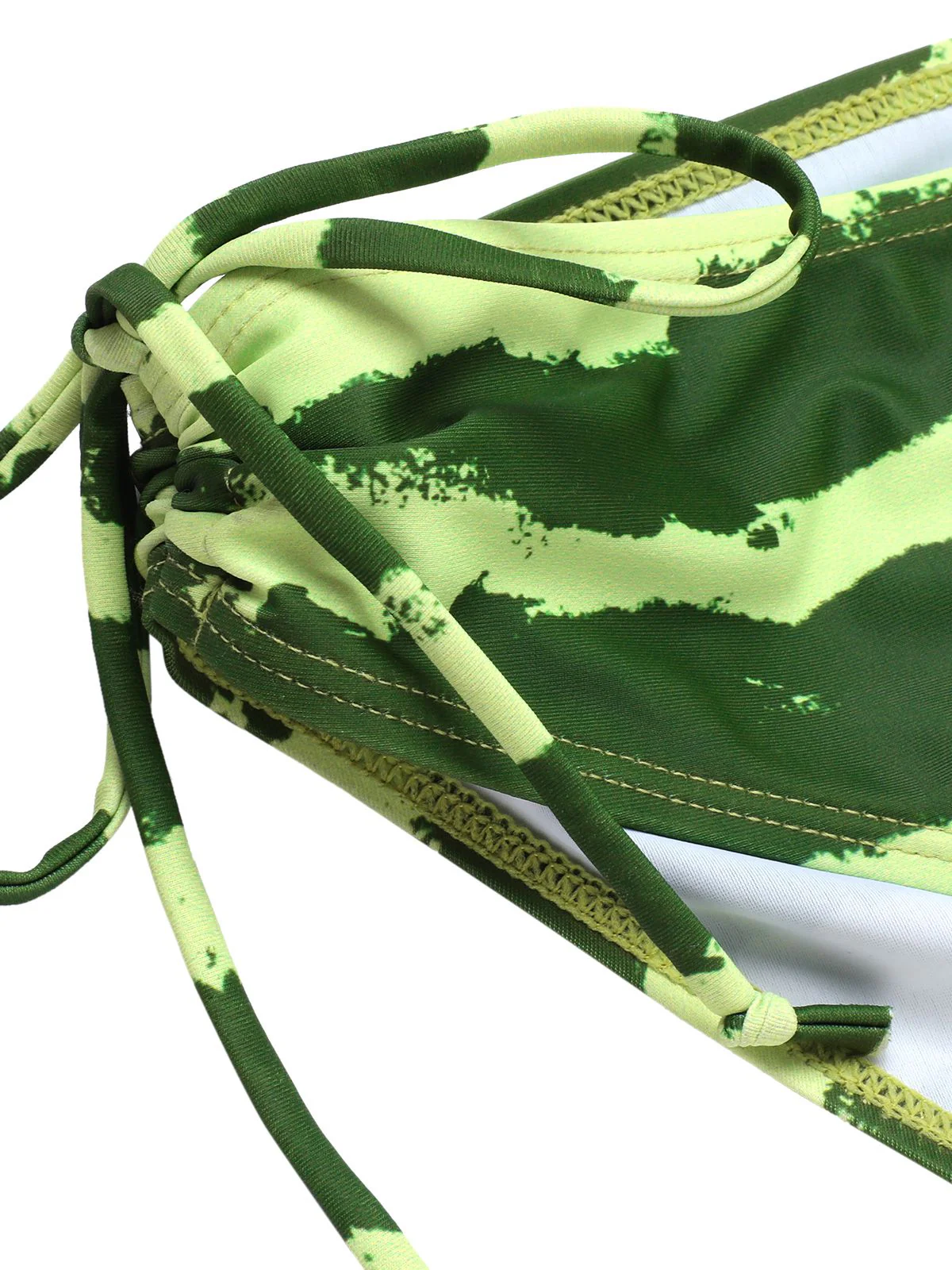 Red 1950s Watermelon Suspender Bikini Set - Image 6