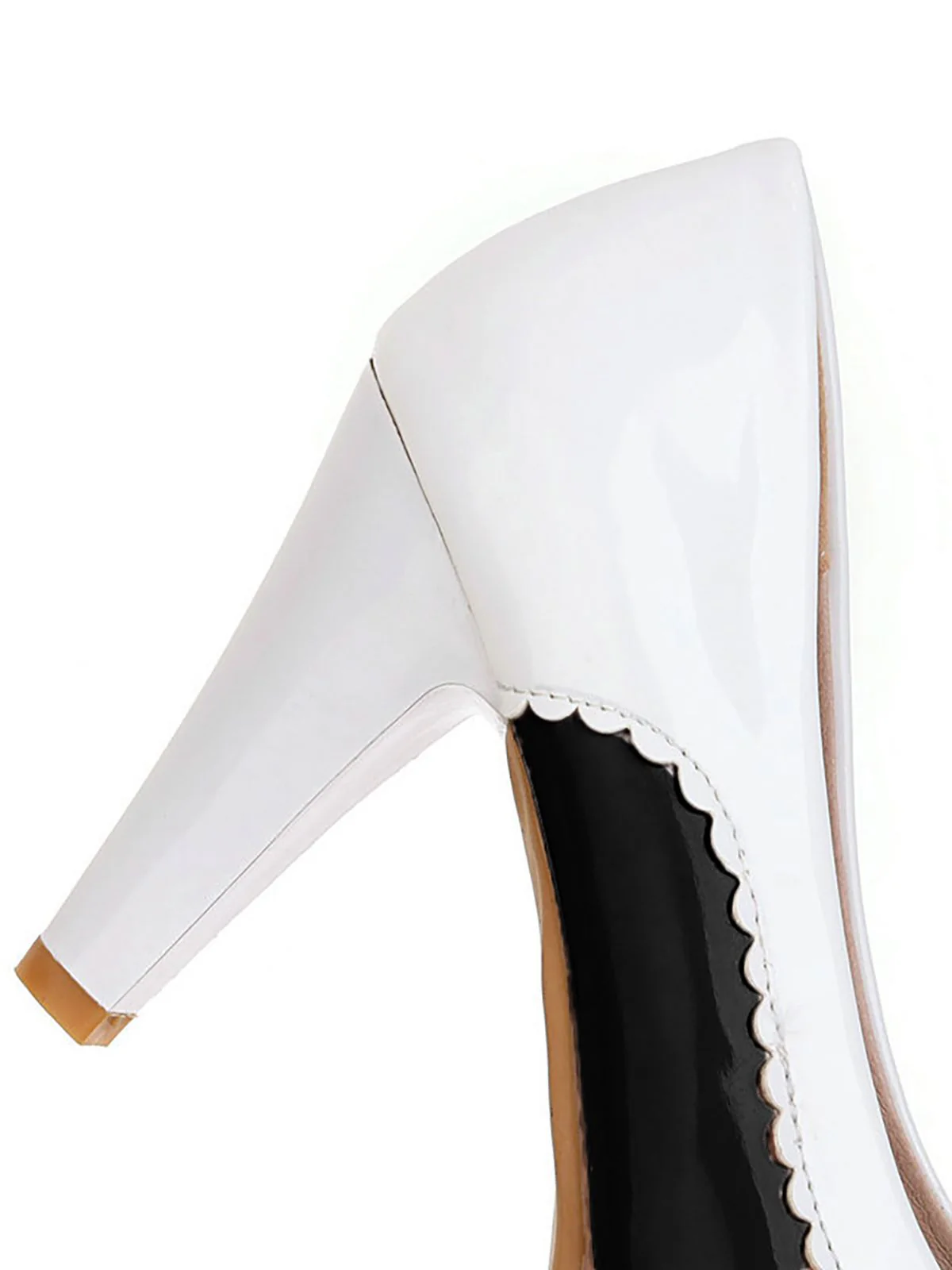 Retro Bowknot High Heels Shoes - Image 4