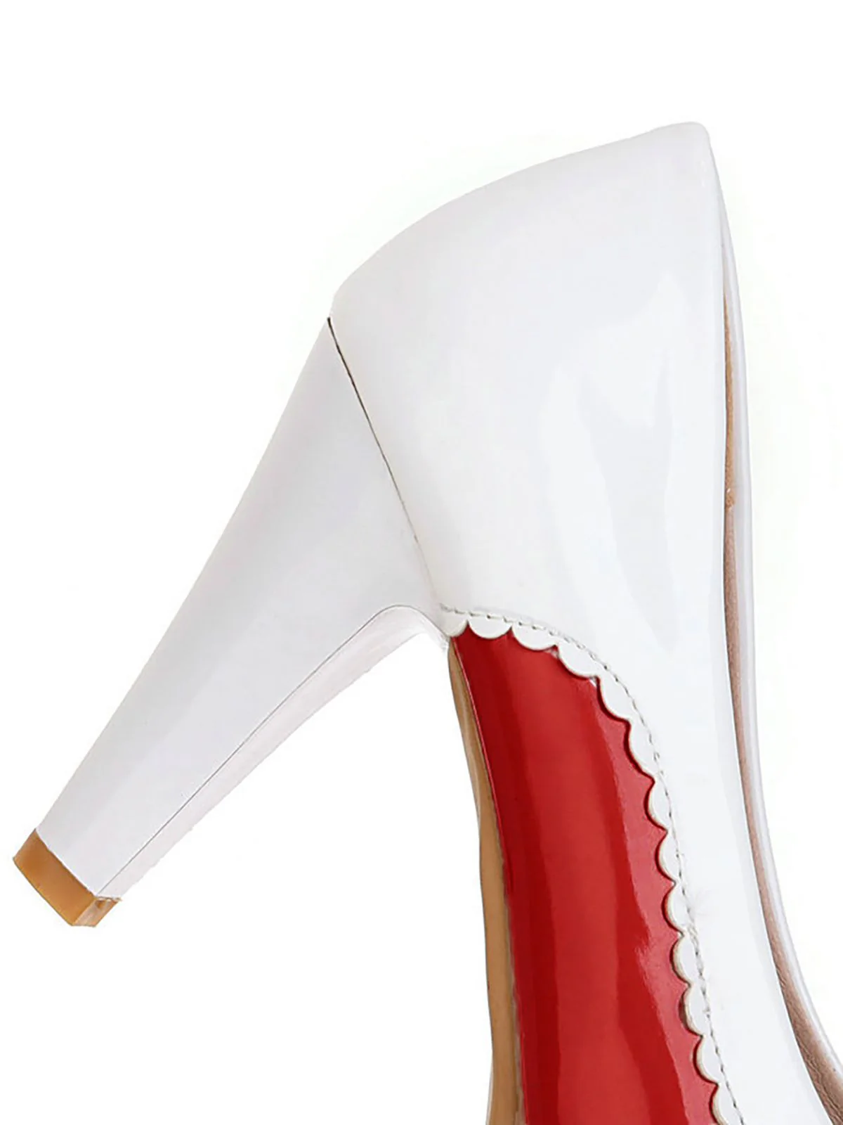 Retro Bowknot High Heels Shoes - Image 8