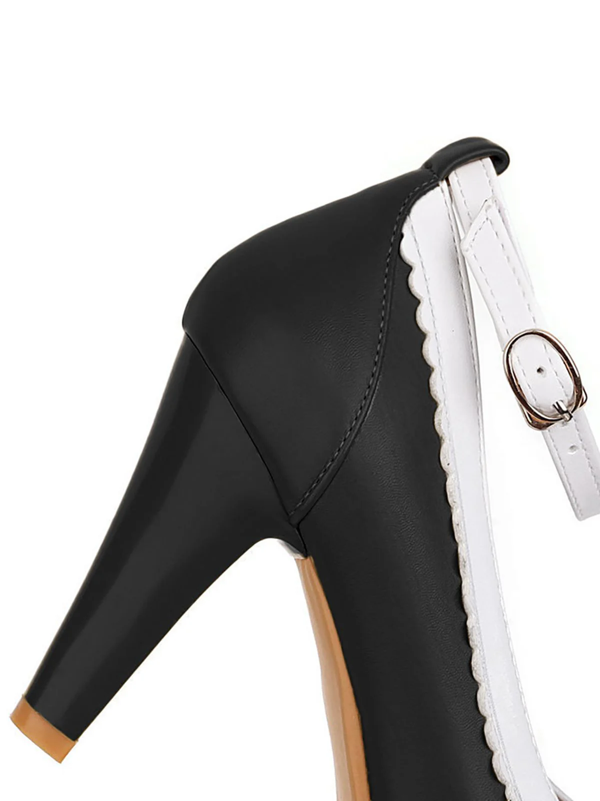 Retro Ankle Strap High Heels Shoes - Image 7