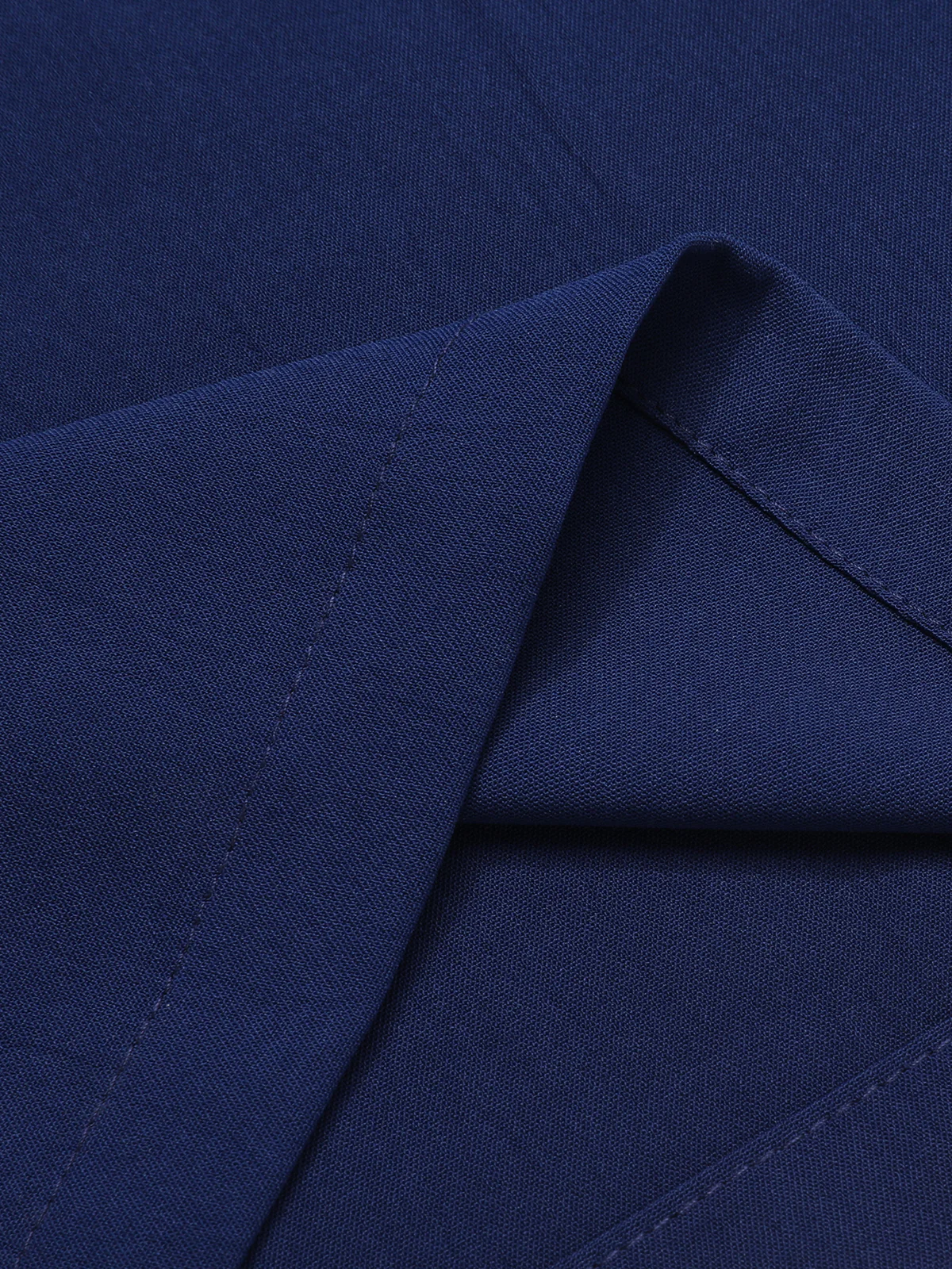 [Pre-Sale] 1930s Polka Dot Patchwork Button Jumpsuit - Image 4