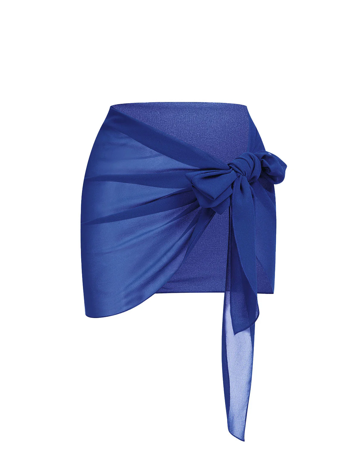 Vintage Solid Chiffon Sun Protection Cover-up - Image 10