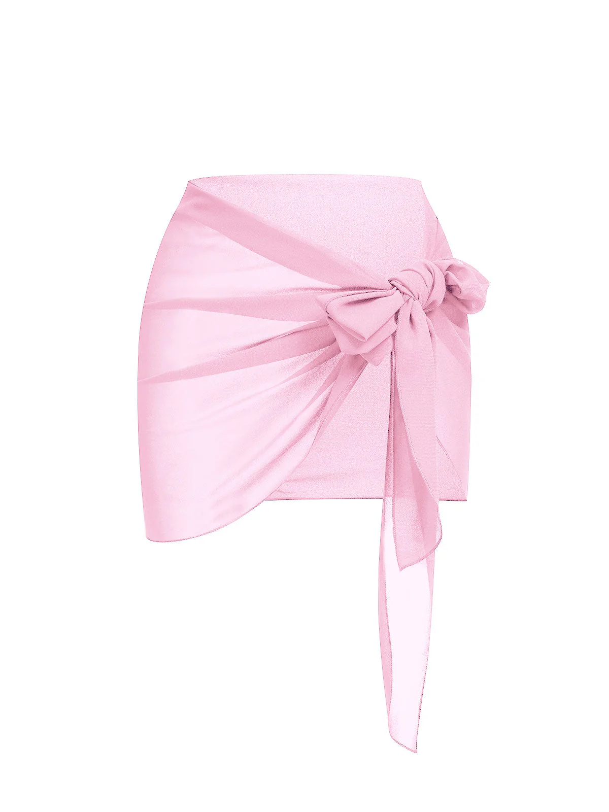 Vintage Solid Chiffon Sun Protection Cover-up - Image 15