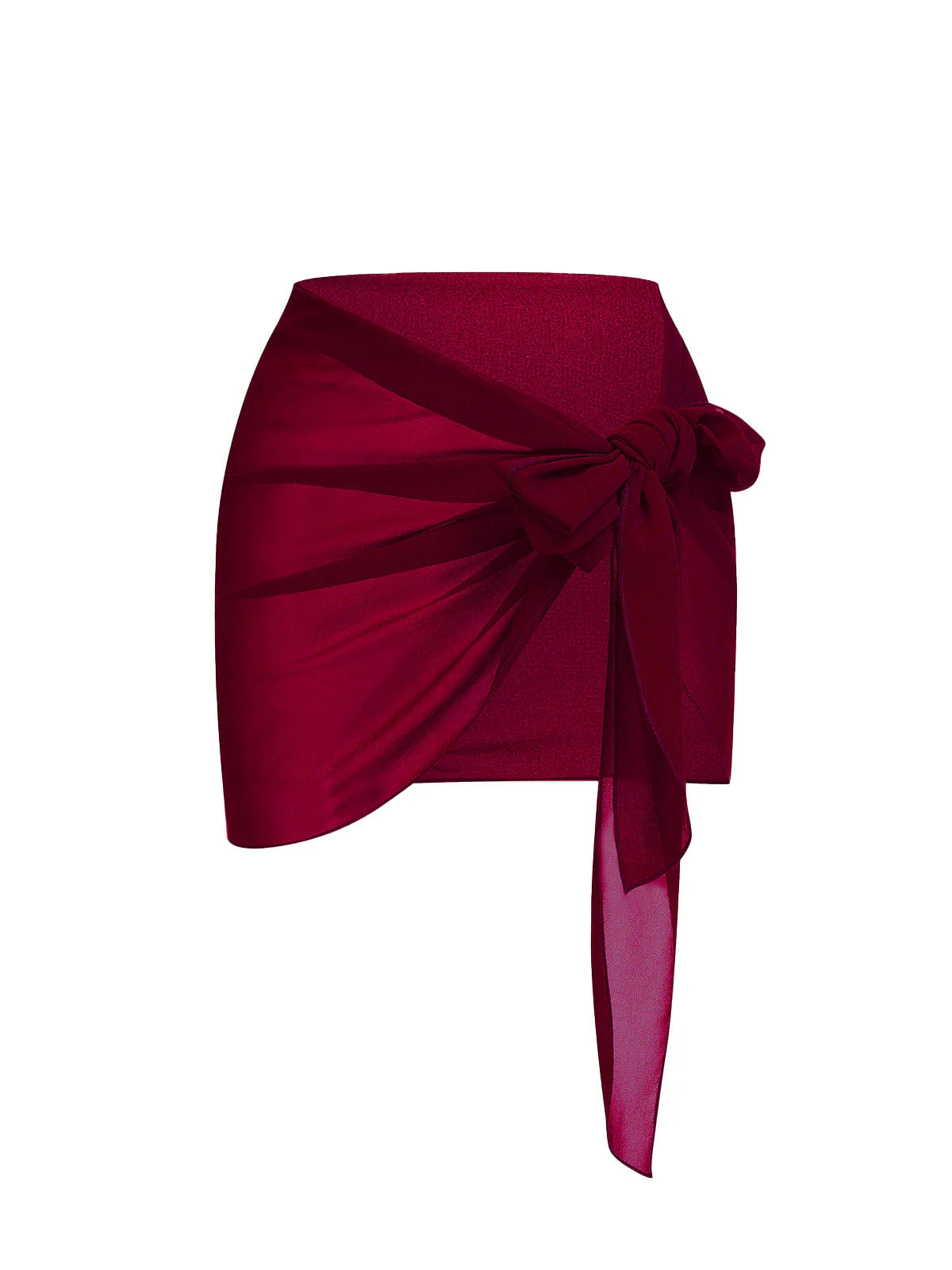 Vintage Solid Chiffon Sun Protection Cover-up - Image 5