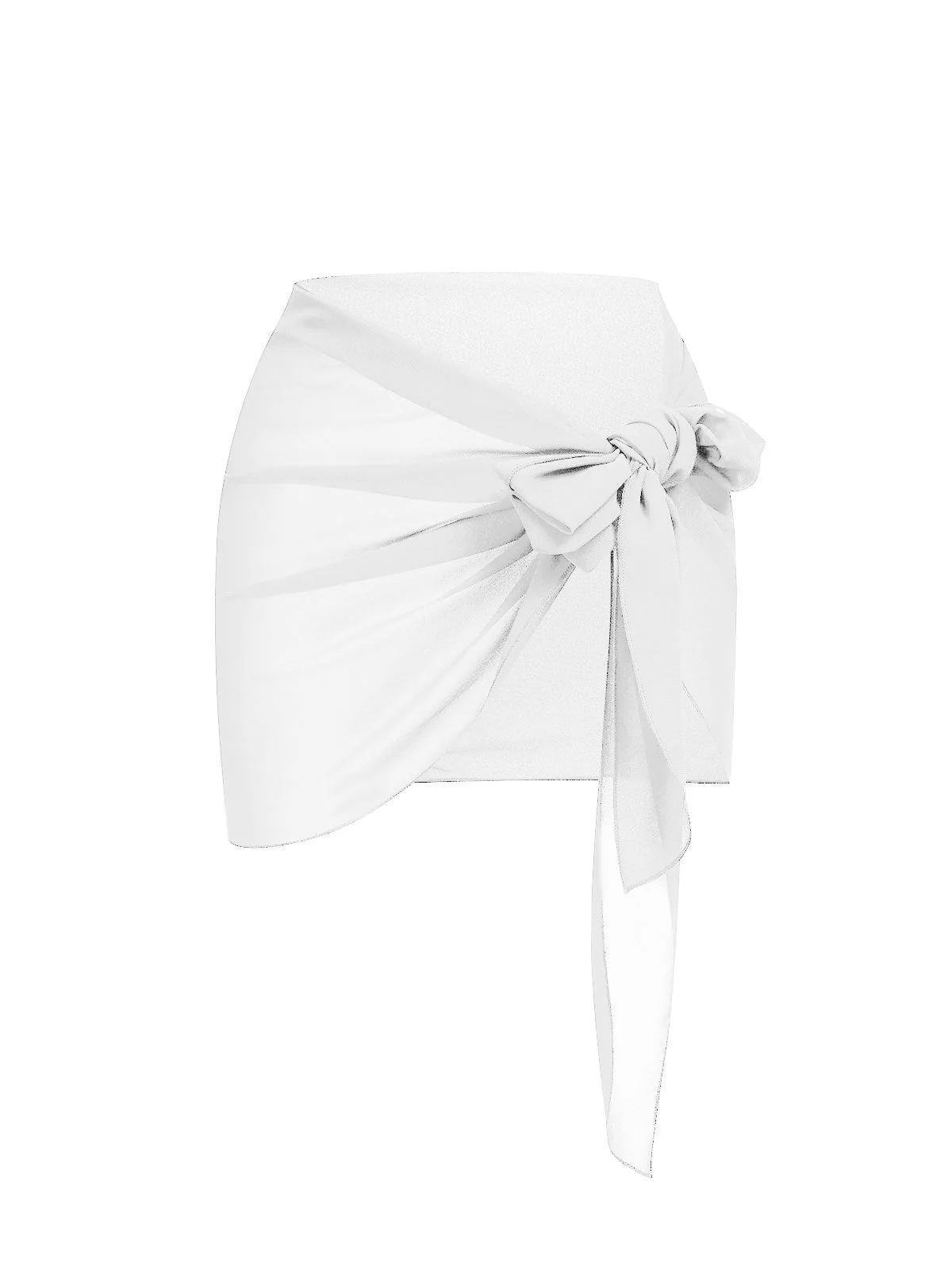 Vintage Solid Chiffon Sun Protection Cover-up - Image 9