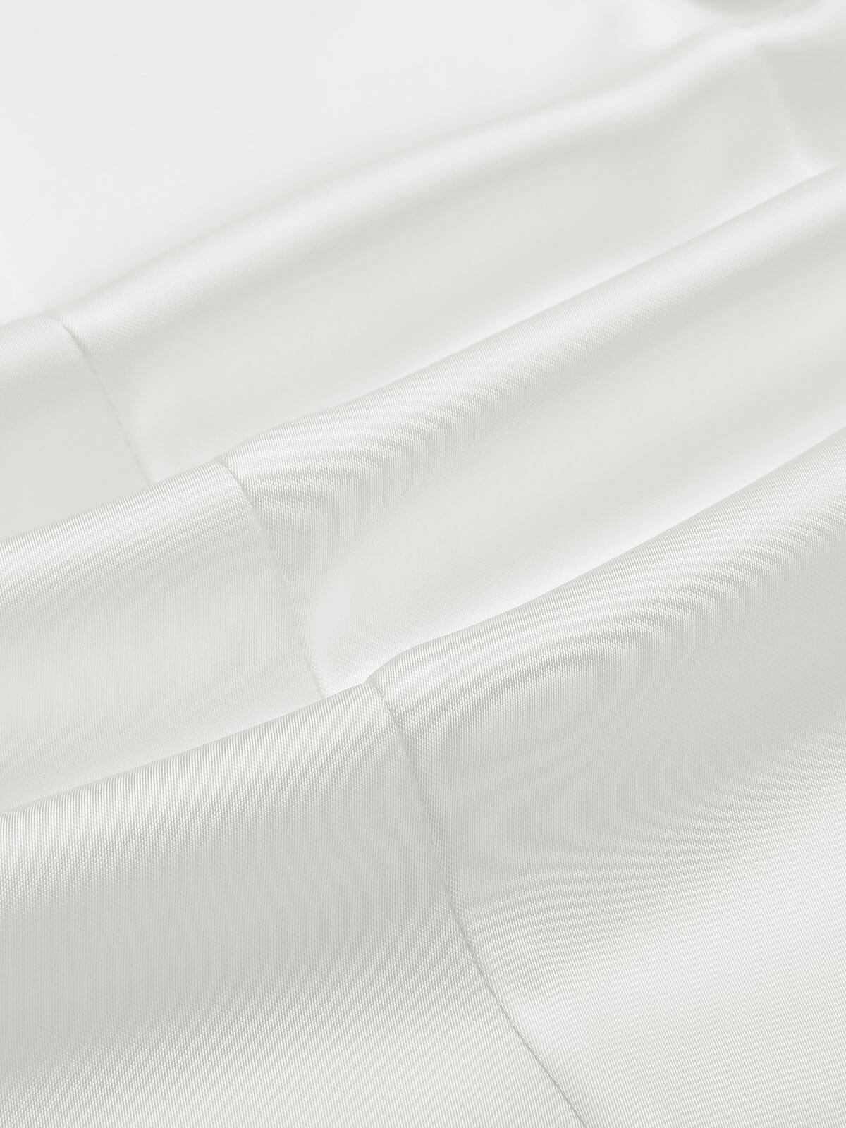 White 1950s White Button Down Shirt - Image 5