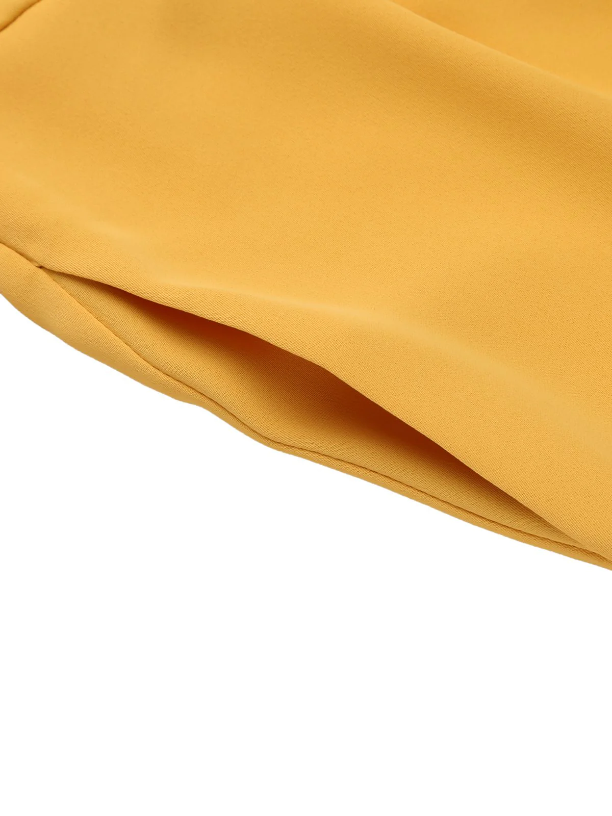 Yellow 1930s Halter Lace-Up Jumpsuit - Image 6